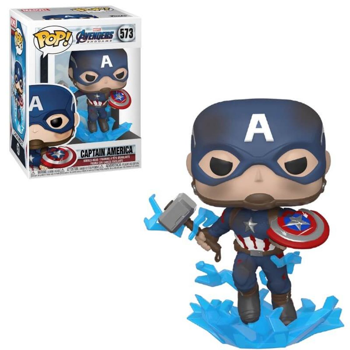 Fashion 🌟 Funko Pop! Marvel: Avengers Endgame - Captain America🌟