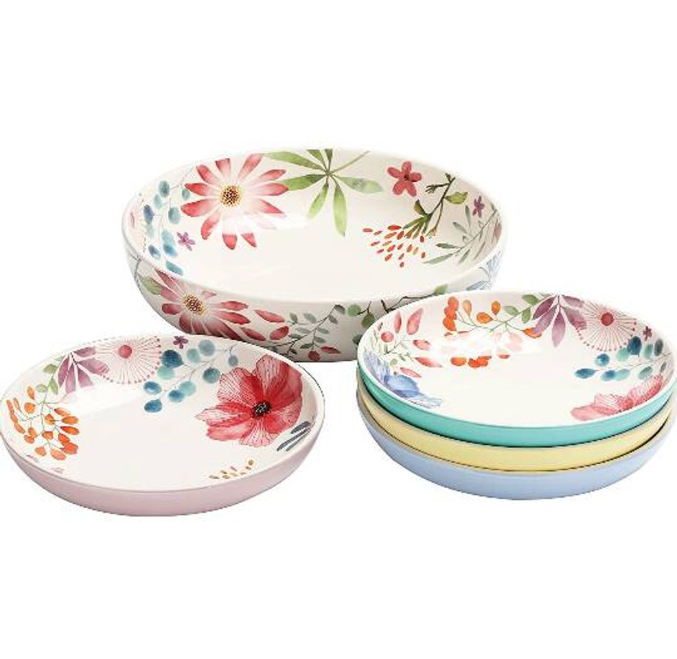 Moda 🌸Flower Carnival Ceramic Pasta Bowl🌸

