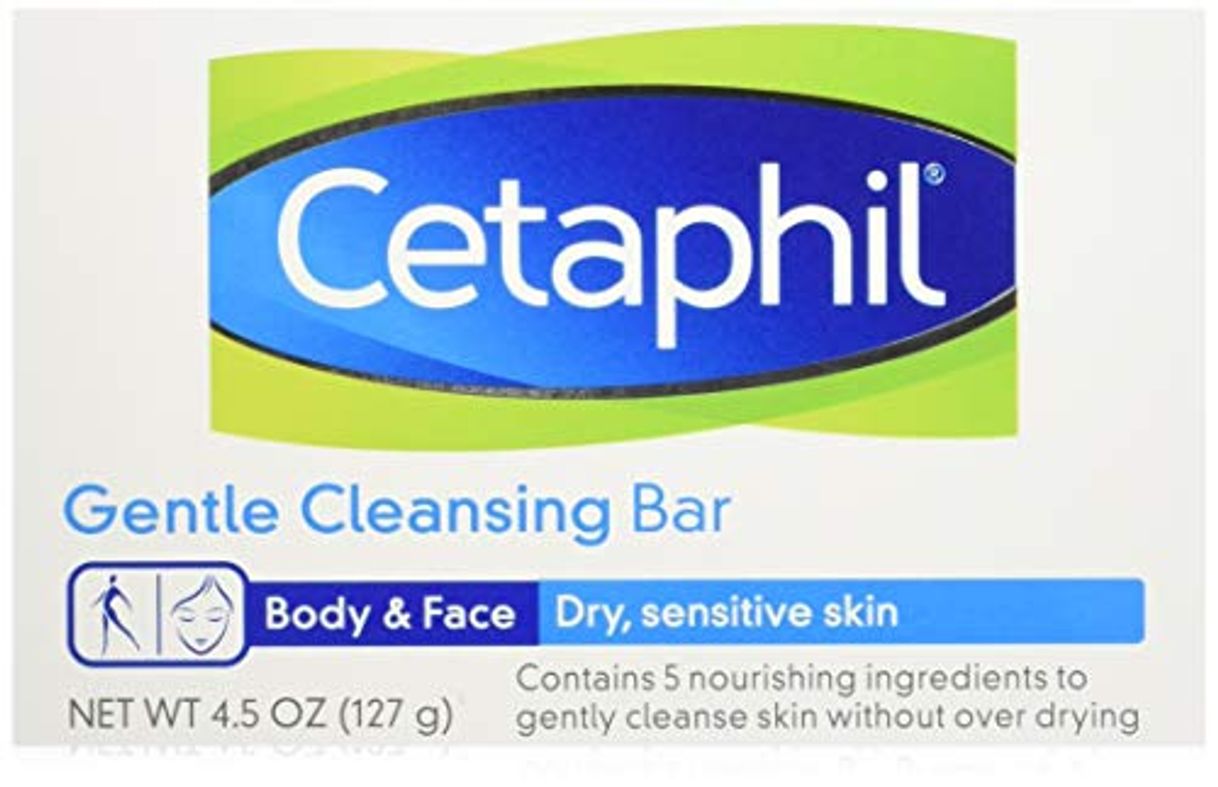 Producto Cetaphil - Barra de limpieza suave para piel seca y sensible –