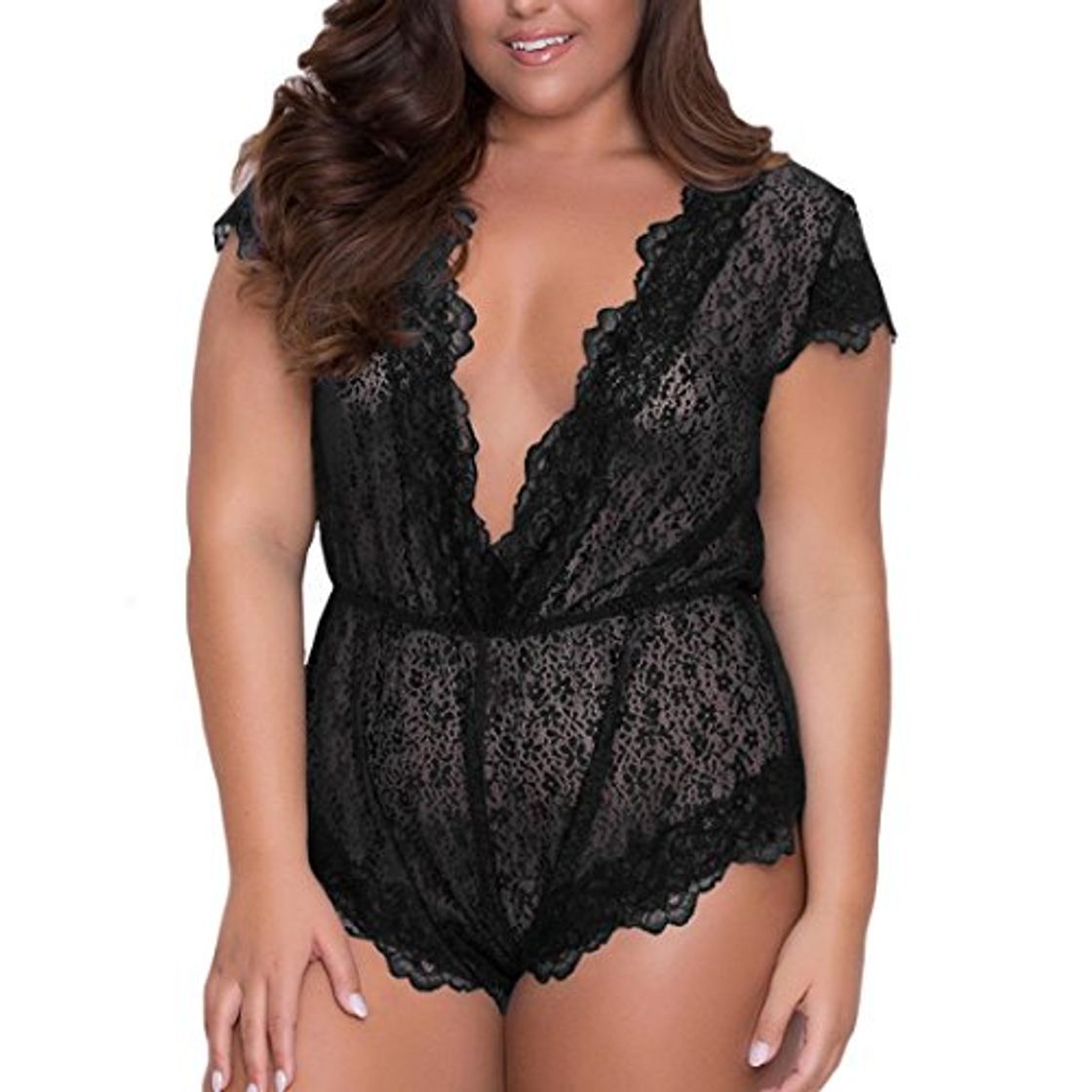 Moda Lenfesh Lencería Erotica Mujer Talla Grande, lencería Atractivo de Dormir erótica Ropa