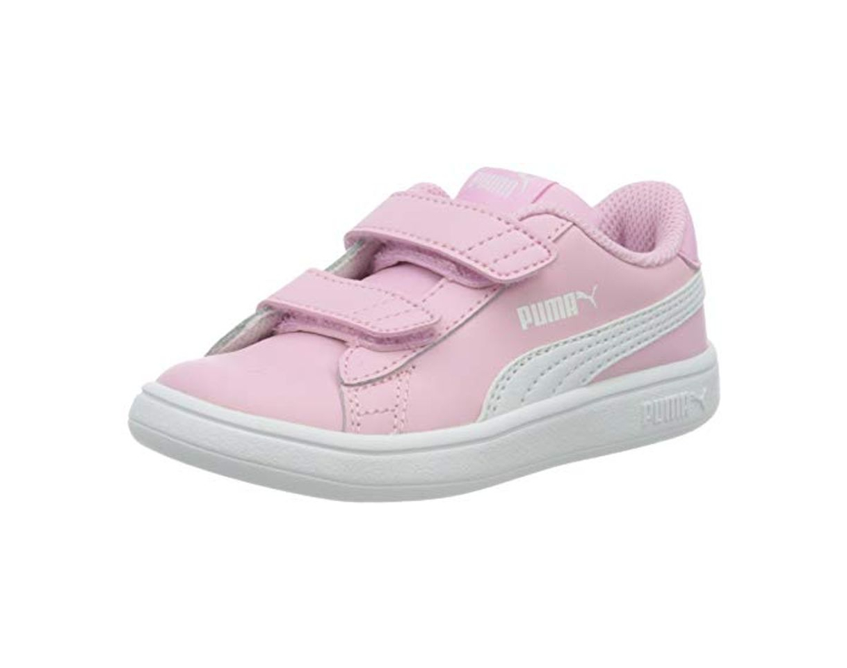 Moda Puma Smash V2 L V Inf, Zapatillas Unisex Niños, Rosa