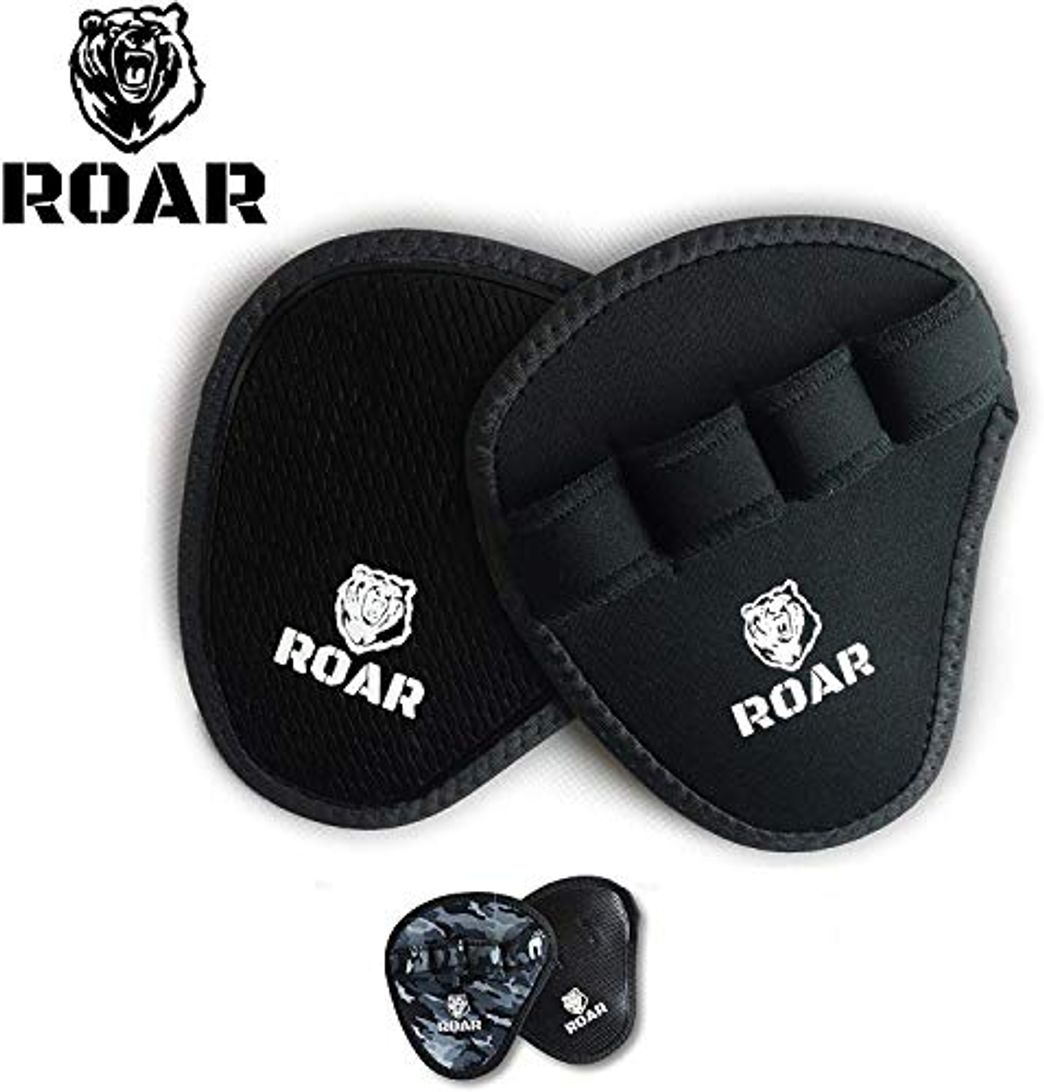 Product Roar® Guantillas Gimnasio, Grip Pad, Almohadilla Barra Gimnasio, Grip Power Pads, Grip