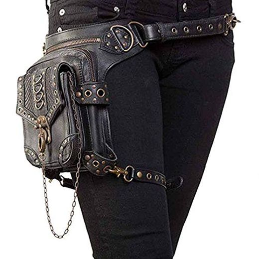 Bolso de Hombro de Cuero Steampunk