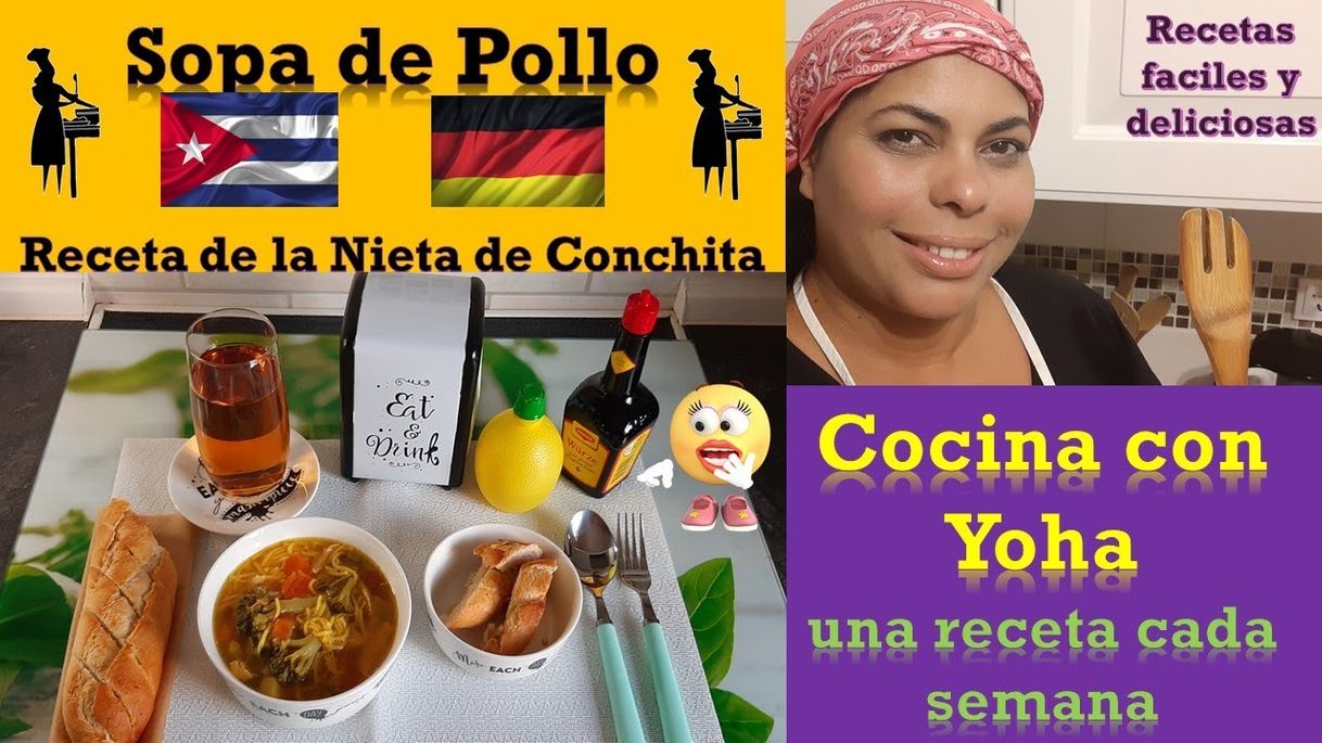 Moda SOPA DE POLLO 2020/ LA RECETA DE LA NIETA DE CONCHITA ...