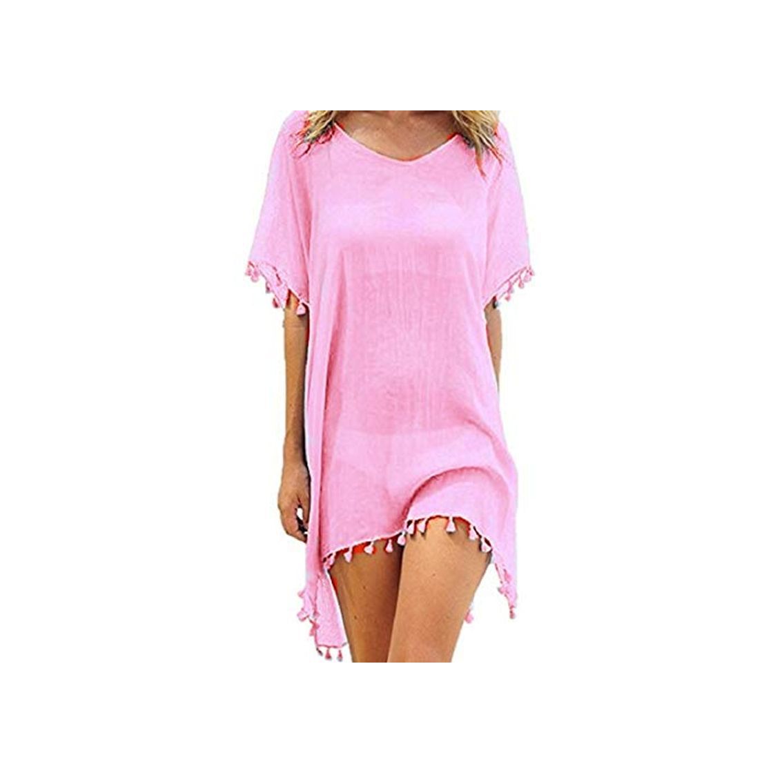 Productos Voqeen Mujer Camisolas y Pareos Ropa de Baño Bikini Cover Up Vestido