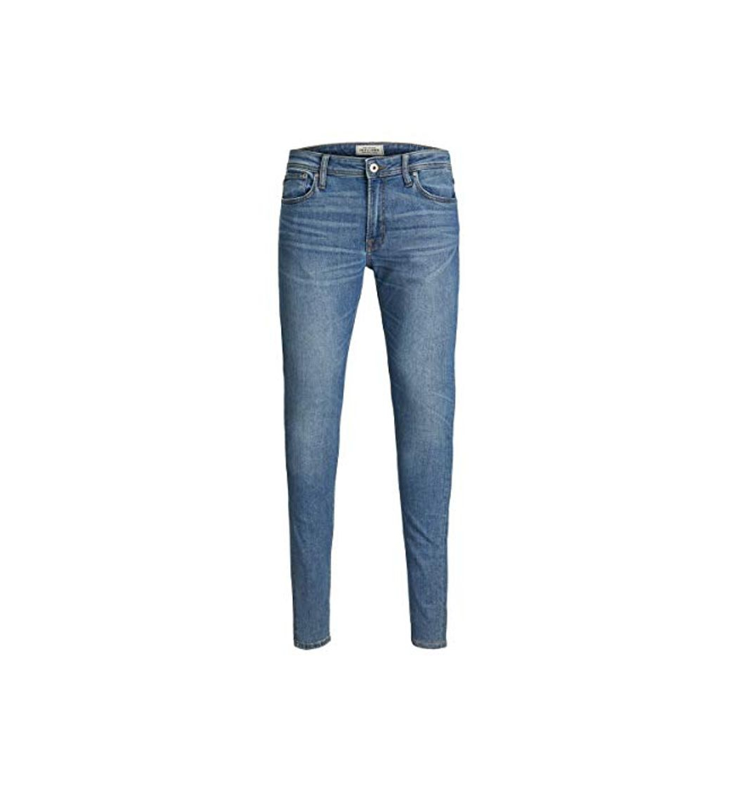 Product JACK & JONES Jjitom Jjoriginal Am 815 STS Vaqueros Skinny, Azul