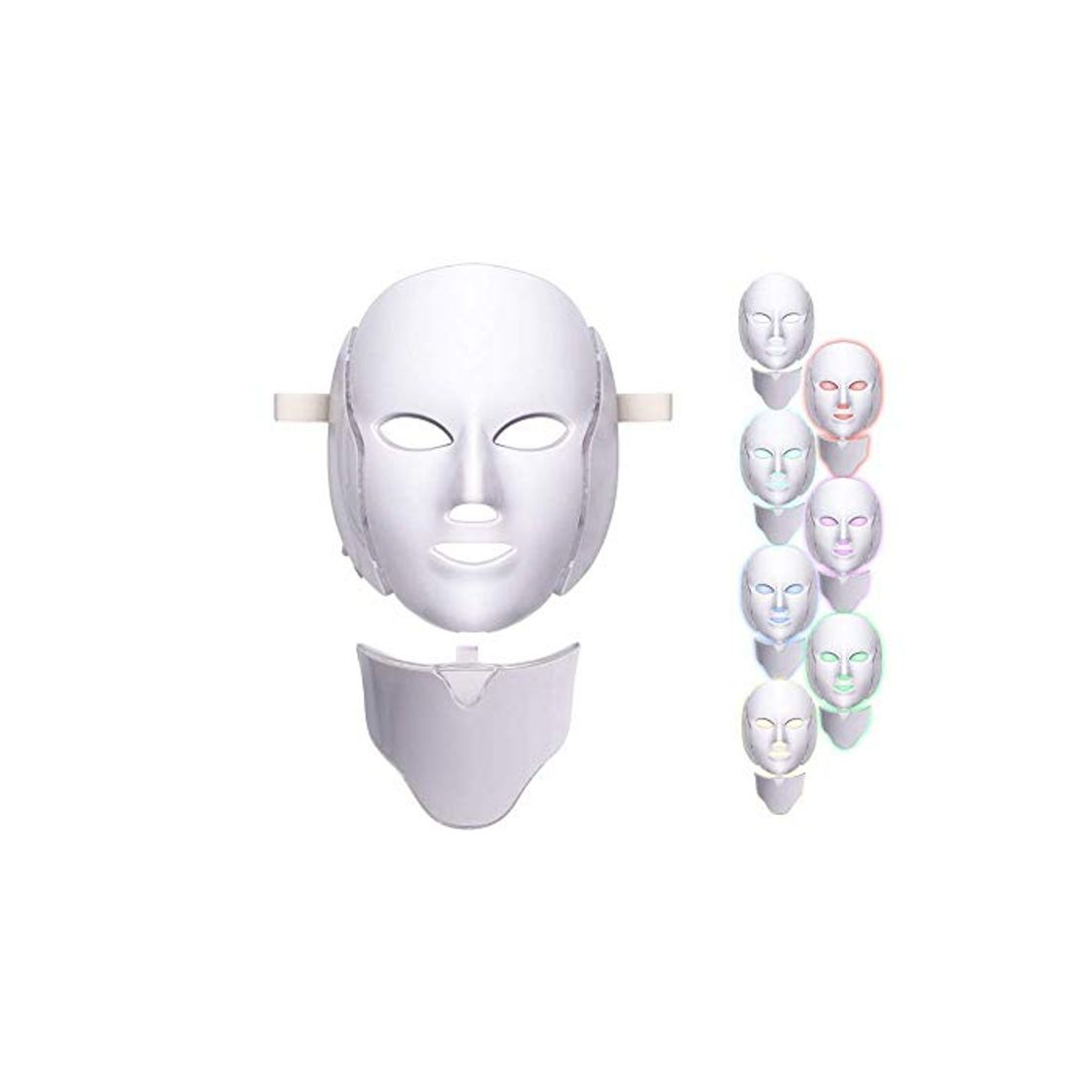 Product 7 Color LED máscara Light Therapypara Cara y Cuello