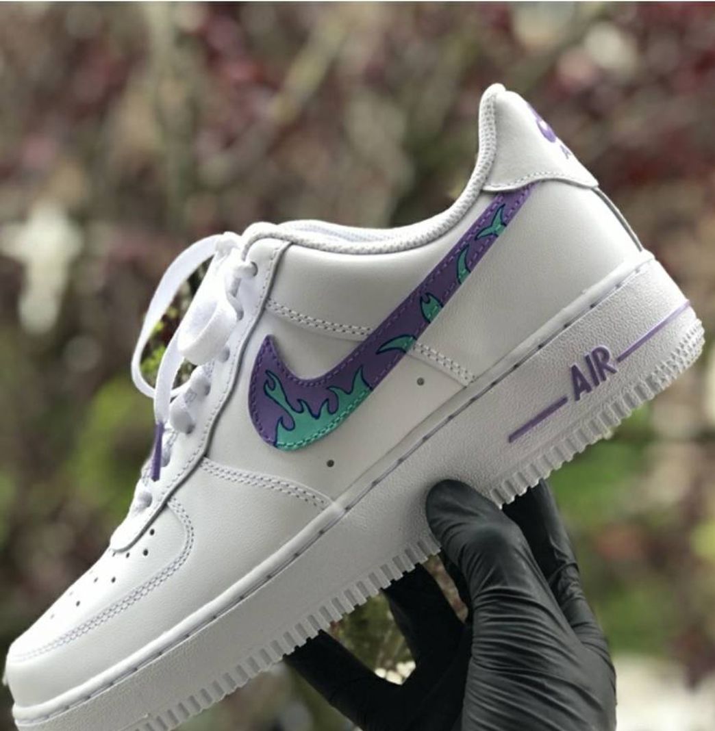 Fashion Nike Air Force 1 “Purple Fire"