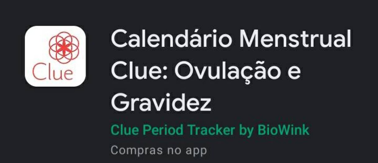 App Clue Period & Cycle Tracker