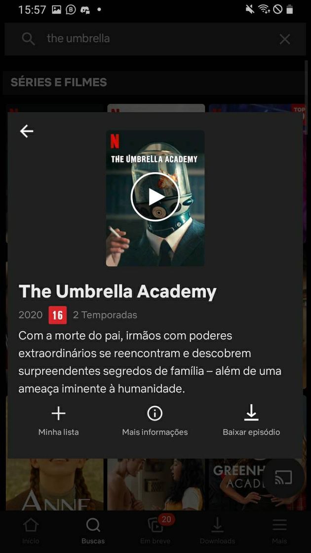 Serie The Umbrella Academy