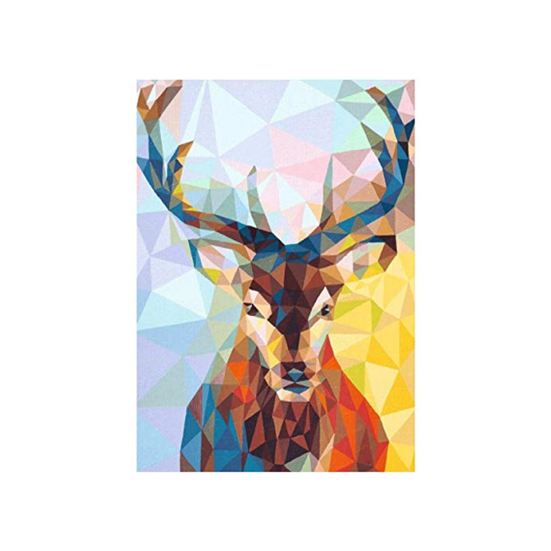 Producto MXJSUA DIY 5D Diamond Painting Kits de perforación Redondos completos Rhinestone Picture Art Craft para decoración de la Pared del hogar 30x40 cm Sika Deer