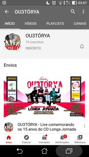 OU3TÓRYA - YouTube