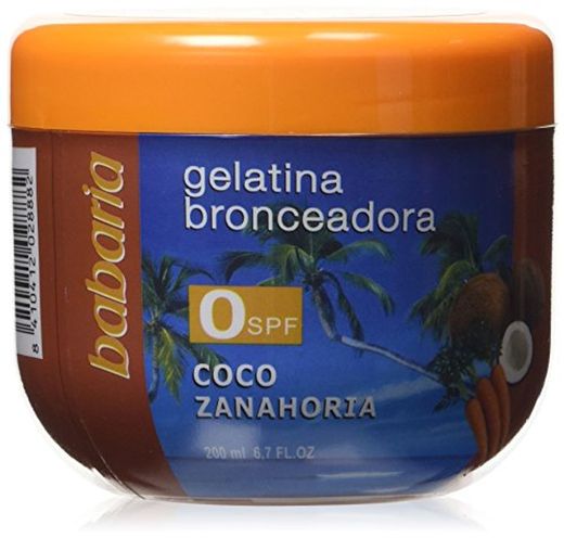 Babaria Gelatina Coco y Zanahoria SPF0 Protector Solar