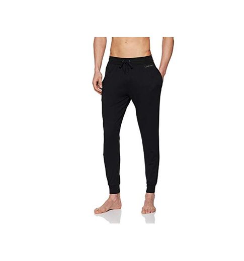 Tommy Hilfiger Jogger Pantalones de Pijama, Negro