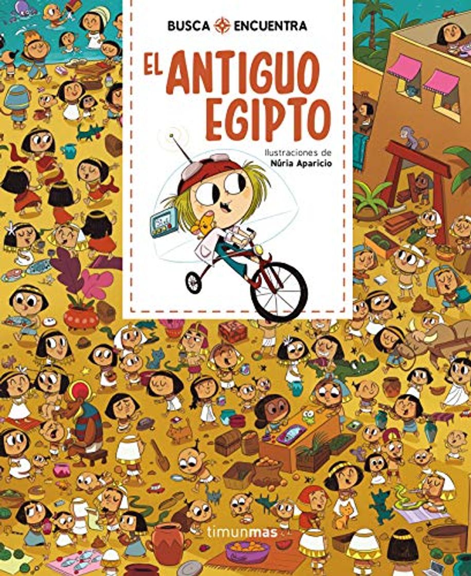 Libro Busca y encuentra. El antiguo Egipto