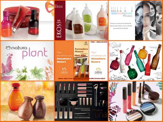 Aqui pueden encontrar productos de cosmética Natura 