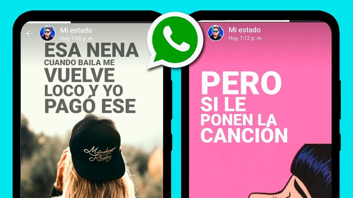 Fashion Como Poner Letra Y Musica En Estados De WhatsApp 2020 😯💯👌