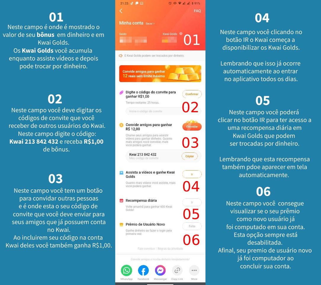 Moda App q paga p vc assistir vídeo. Use meu código Kwai187643848