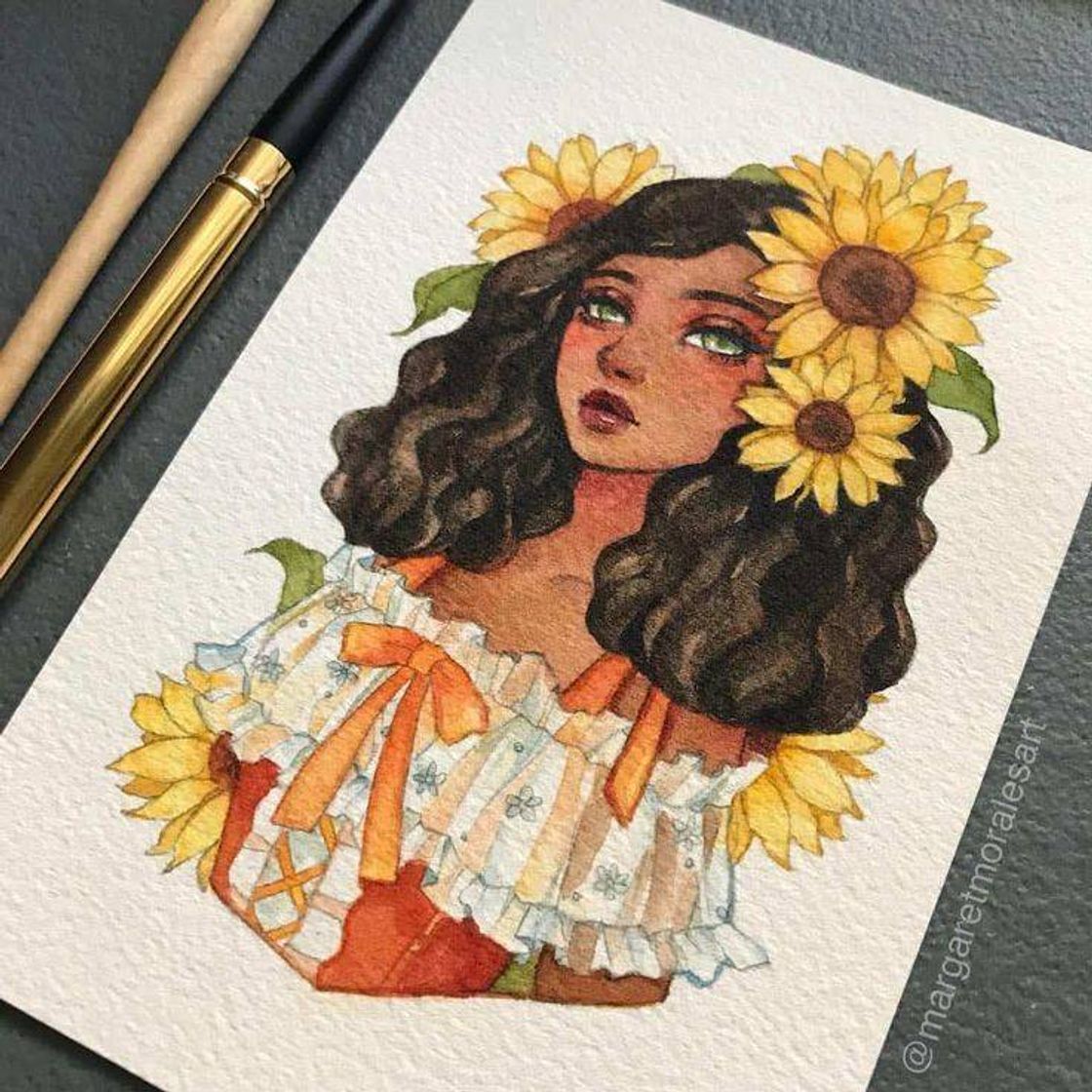 Fashion Desenho - Sunflower🌻