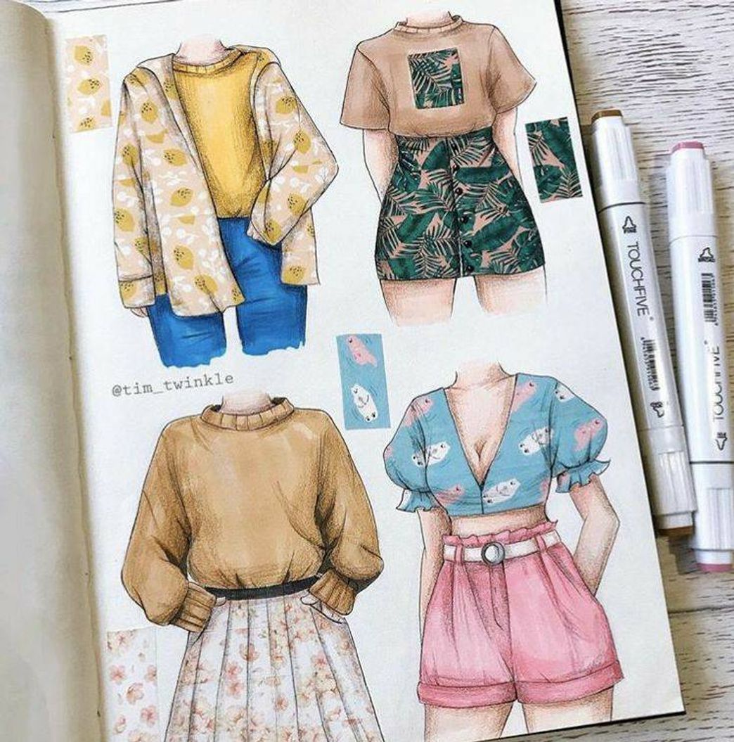 Moda Roupas 🧡