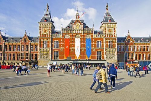 Lugar Estación Central de Ámsterdam