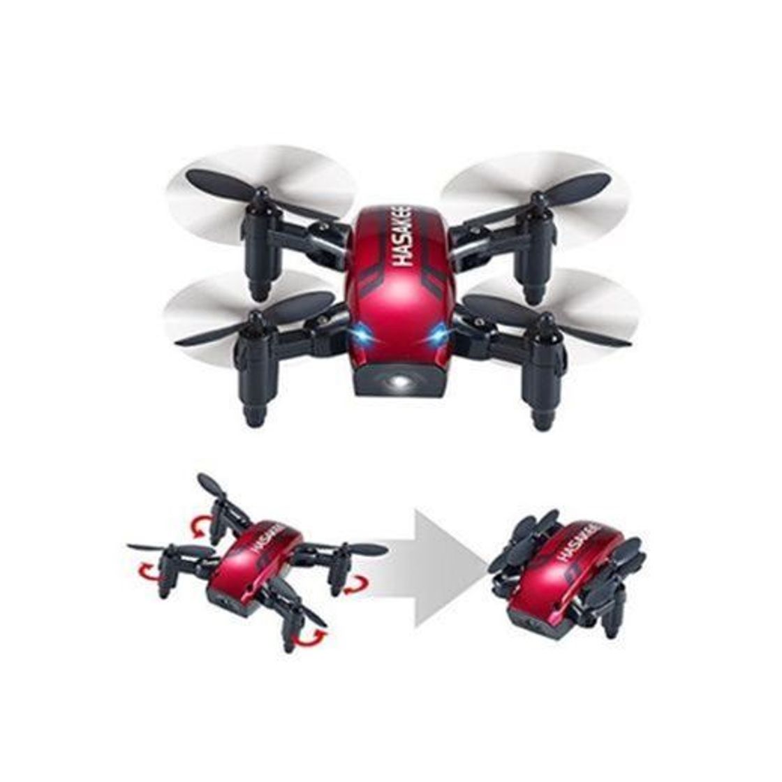 Productos H6 Mini Drone Plegable con Control de Altura y Modo sin Cabeza