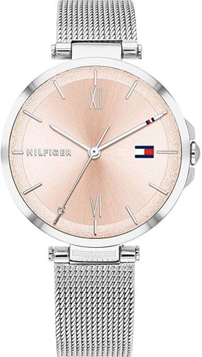 Tommy Hilfiger Reloj Analógico para Mujer de Cuarzo con Correa en Cuero 1781973