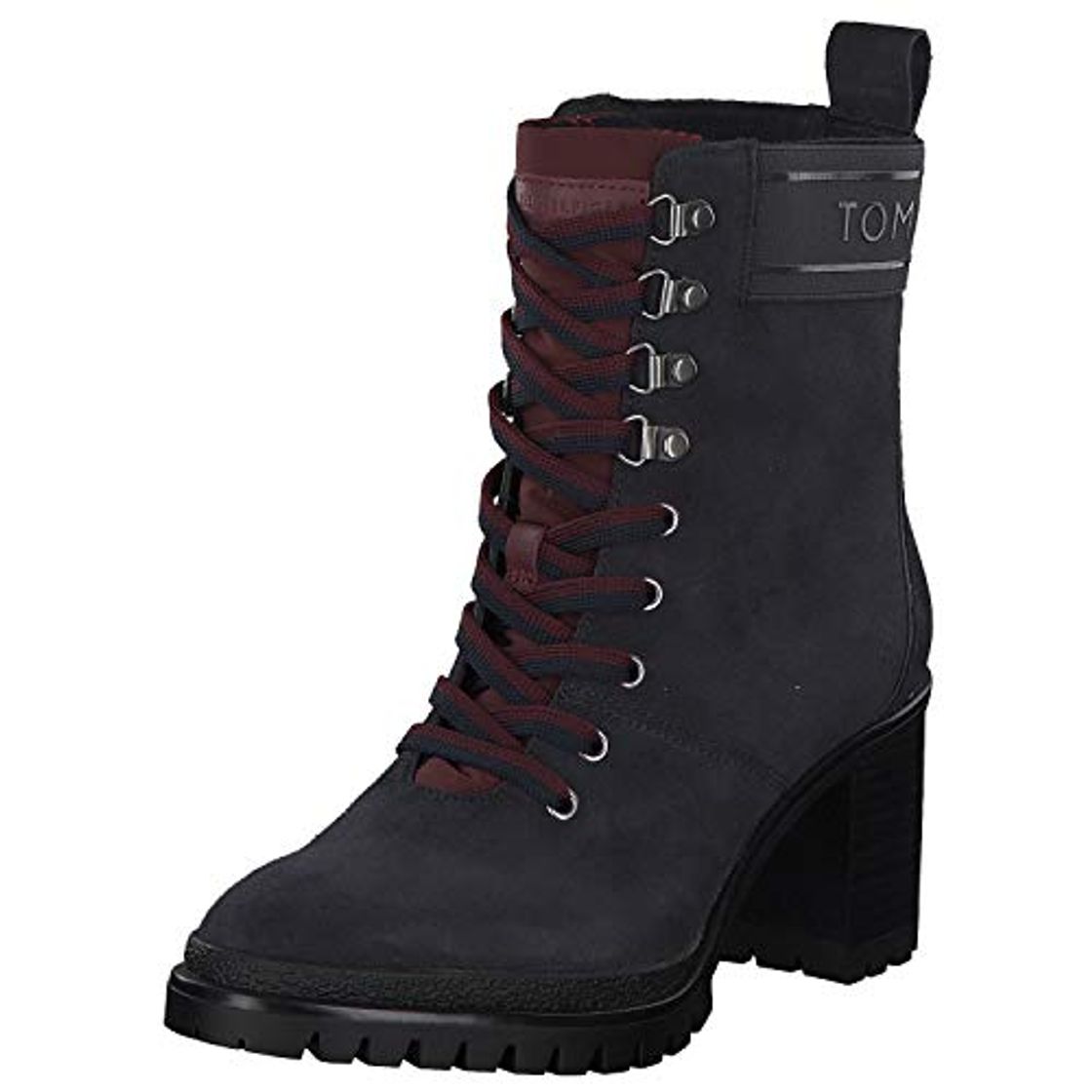 Moda Tommy Hilfiger Women's Boots Blue, tamaño