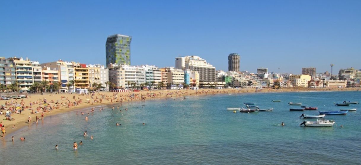 Lugar Playa de Las Canteras (Las Palmas de Gran Canaria)