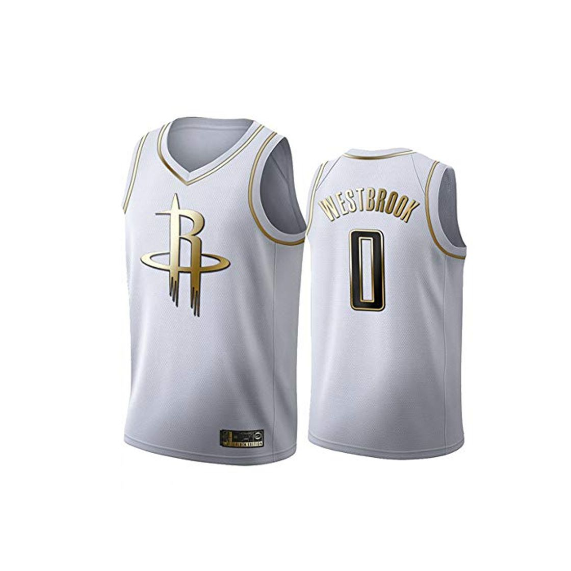 Moda Maillot de Baloncesto para Hombre Houston Rockets # 0 Russell Westbrook