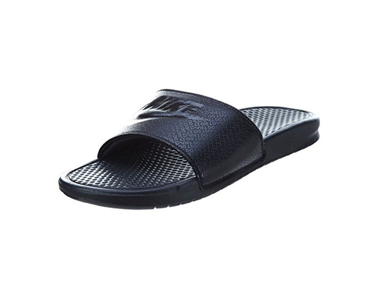 Moda NIKE Benassi JDI, Chanclas para Hombre, Negro