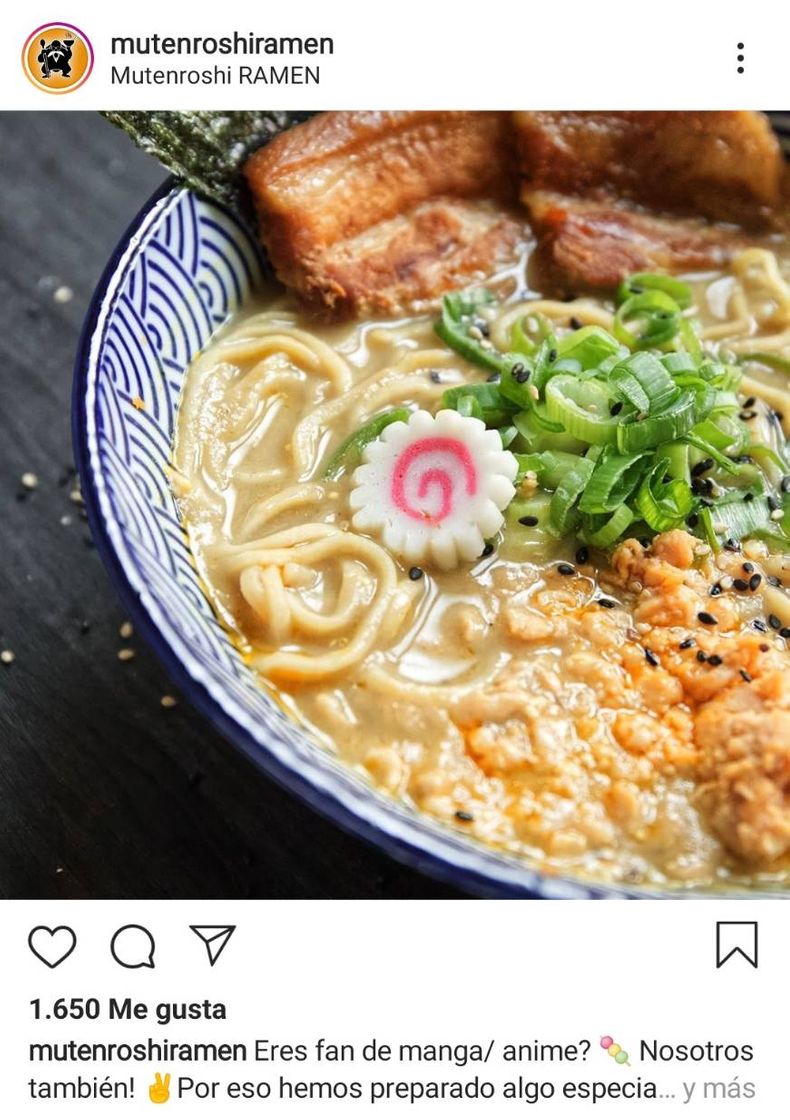 Restaurants Mutenroshi Ramen