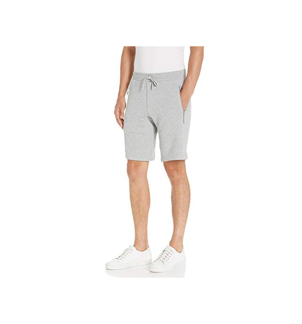 Moda Armani Exchange French Terry Pantalones Cortos, Gris