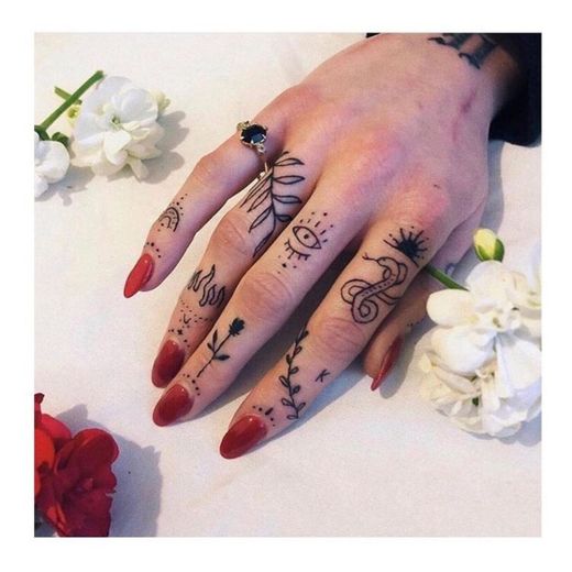 Stuff I Vibe on Instagram: “ #handtattoo #fingertattoo”