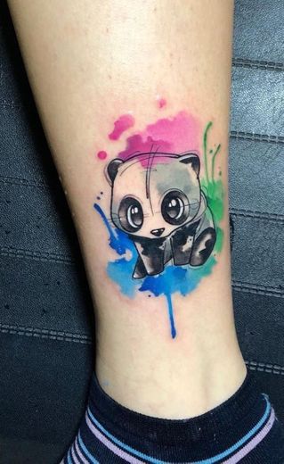 Panda Aquarela 