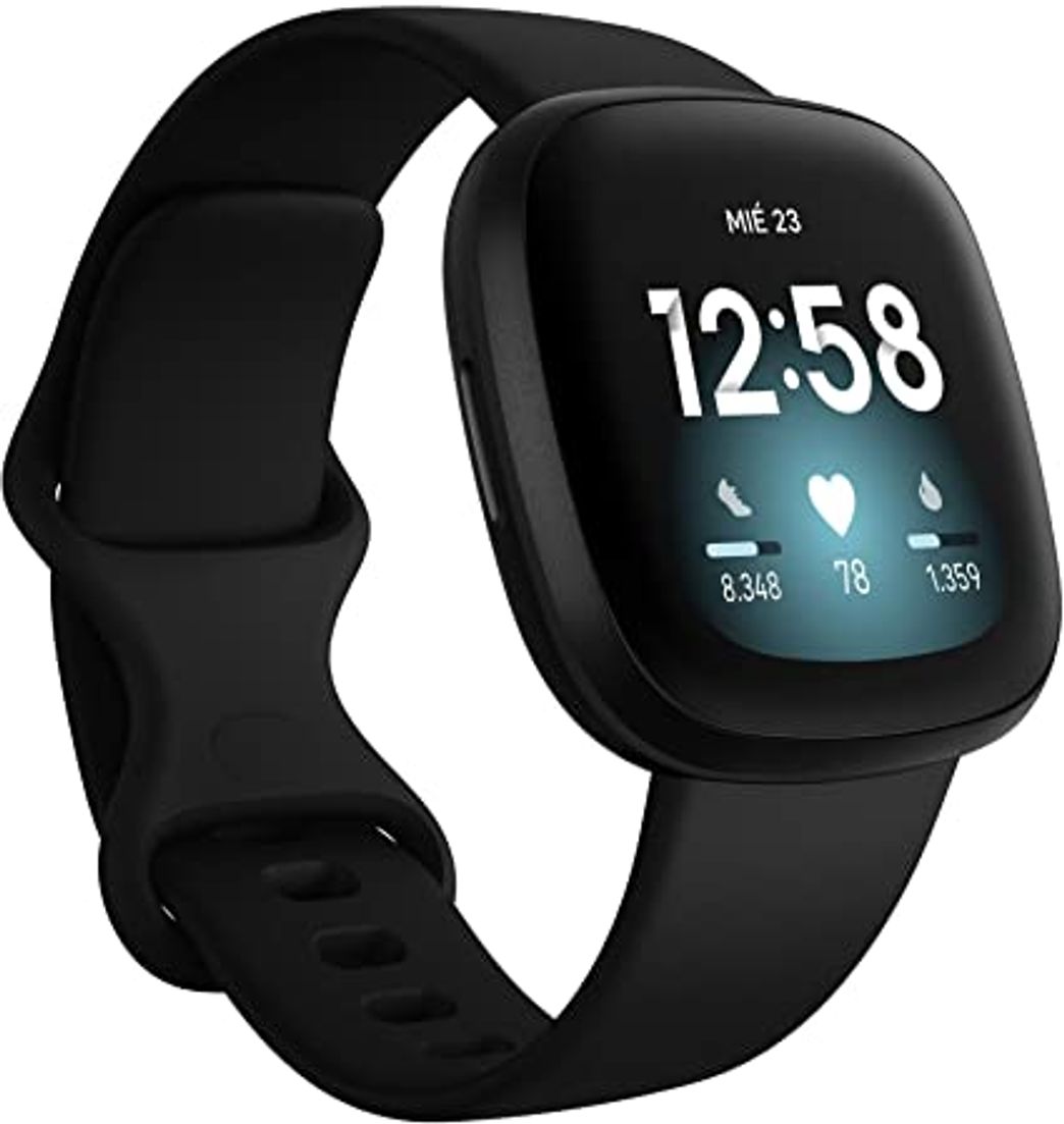 Product Fitbit Versa 3 - Smartwatch de salud y forma física con GPS