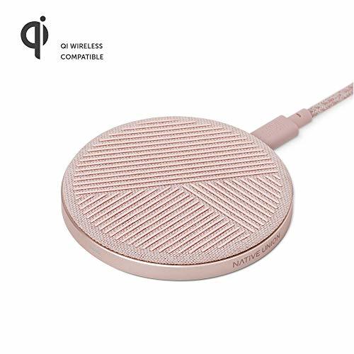 Product Native Union Drop Cargador Inalámbrico - [Qi Certified] 10W Pad Antideslizante de