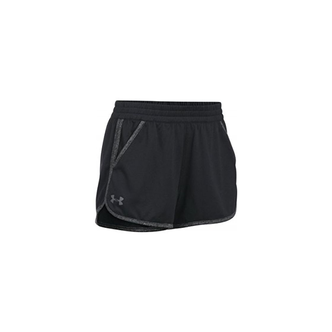 Fashion Under Armour Tech 2.0 Twist Pantalón Corto, Mujer, Negro