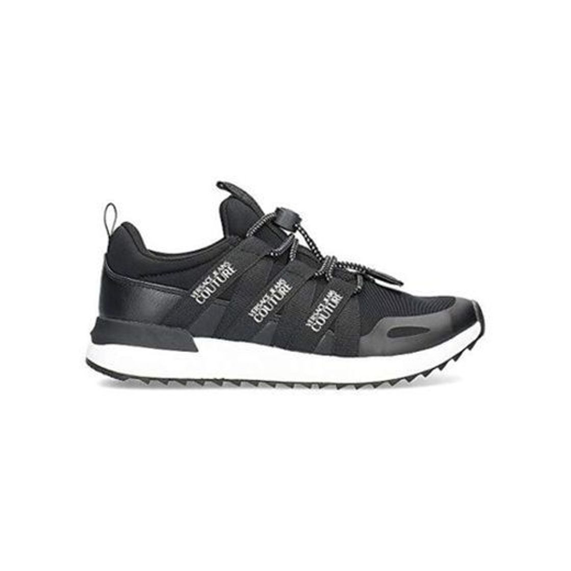 Social Versace - Zapatillas de deporte para mujer, color negro y blanco, Negro
