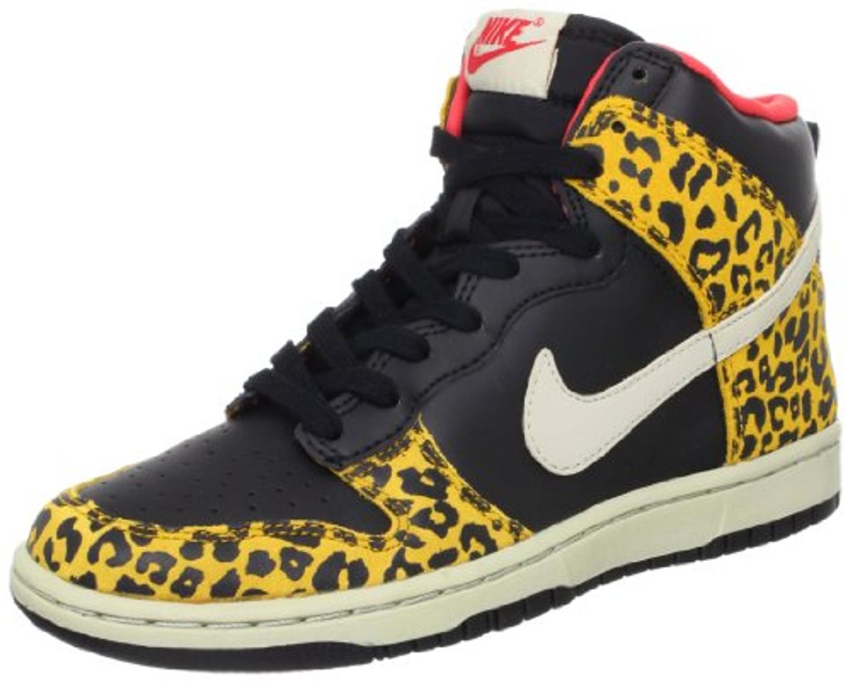 Fashion Nike NIKE429984-011 - Para Mujer Dunk High Skinny Negro/Hoja Dorado Oscuro/Sunburst/Sandtrap 429984-011