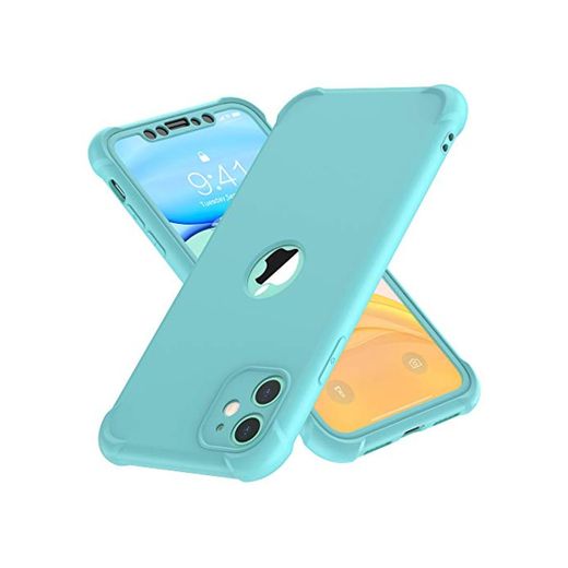 ORETECH Funda iPhone 11, Carcasa iPhone 11 con [ 2 x Protector