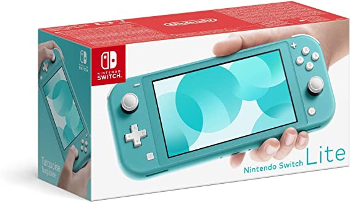 Electrónica Nintendo Switch Lite - Consola color Azul Turquesa