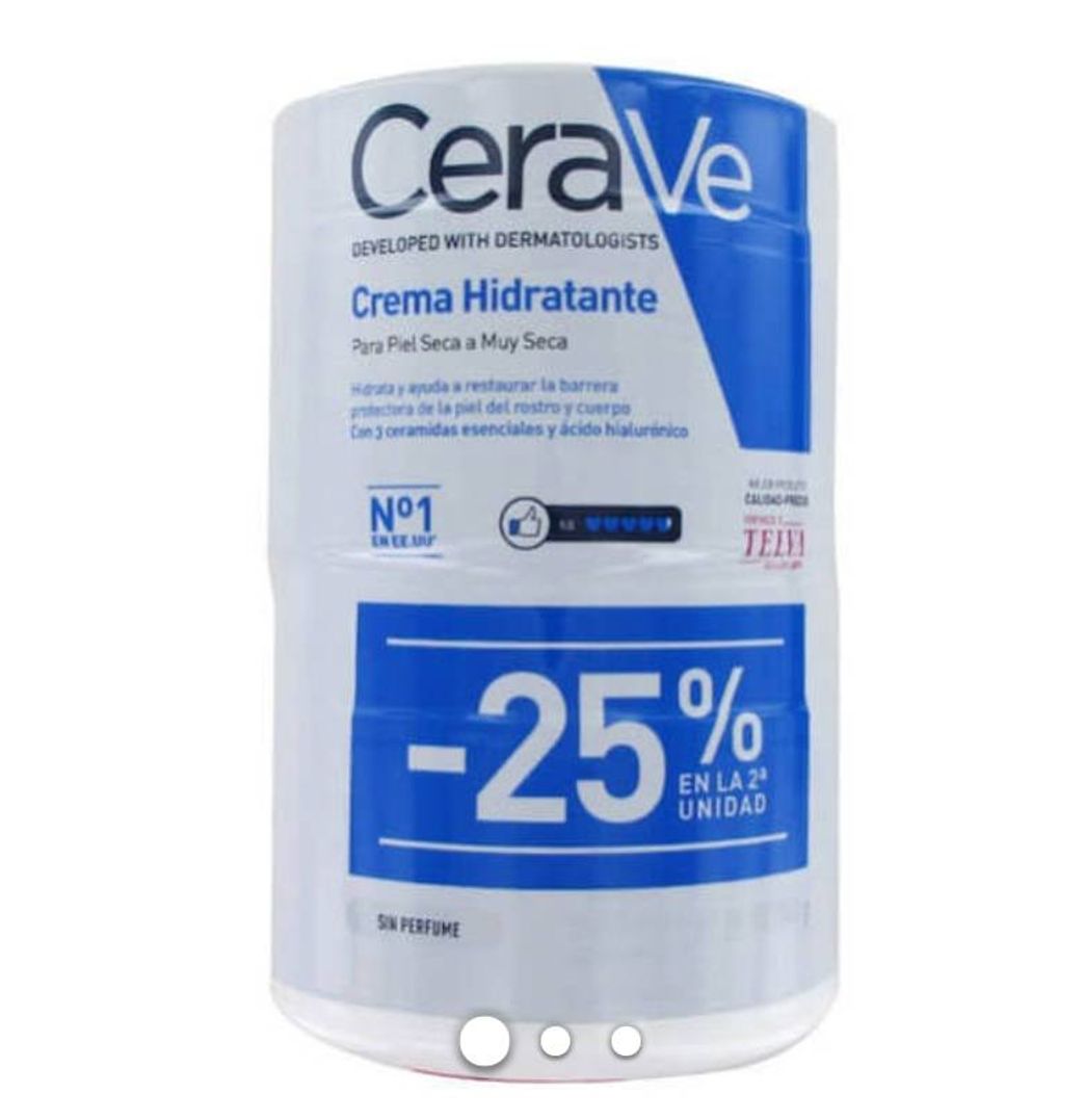 Moda Cerave Duplo Crema Hidratante Piel Seca 2 x 340 gr