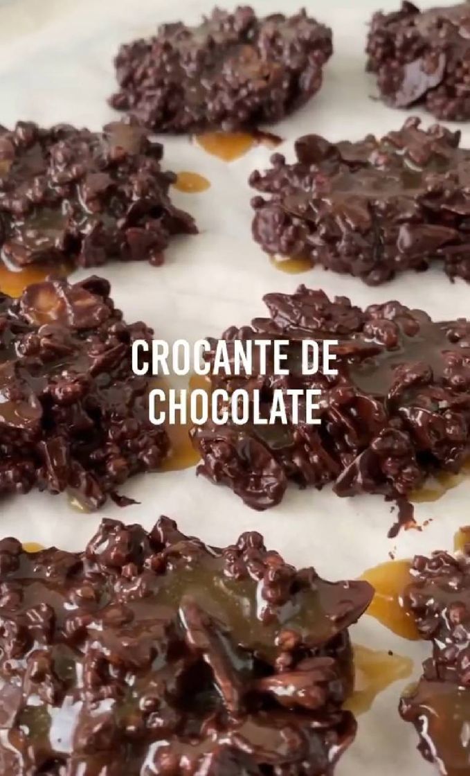 Fashion Crocante de chocolate com caramelo