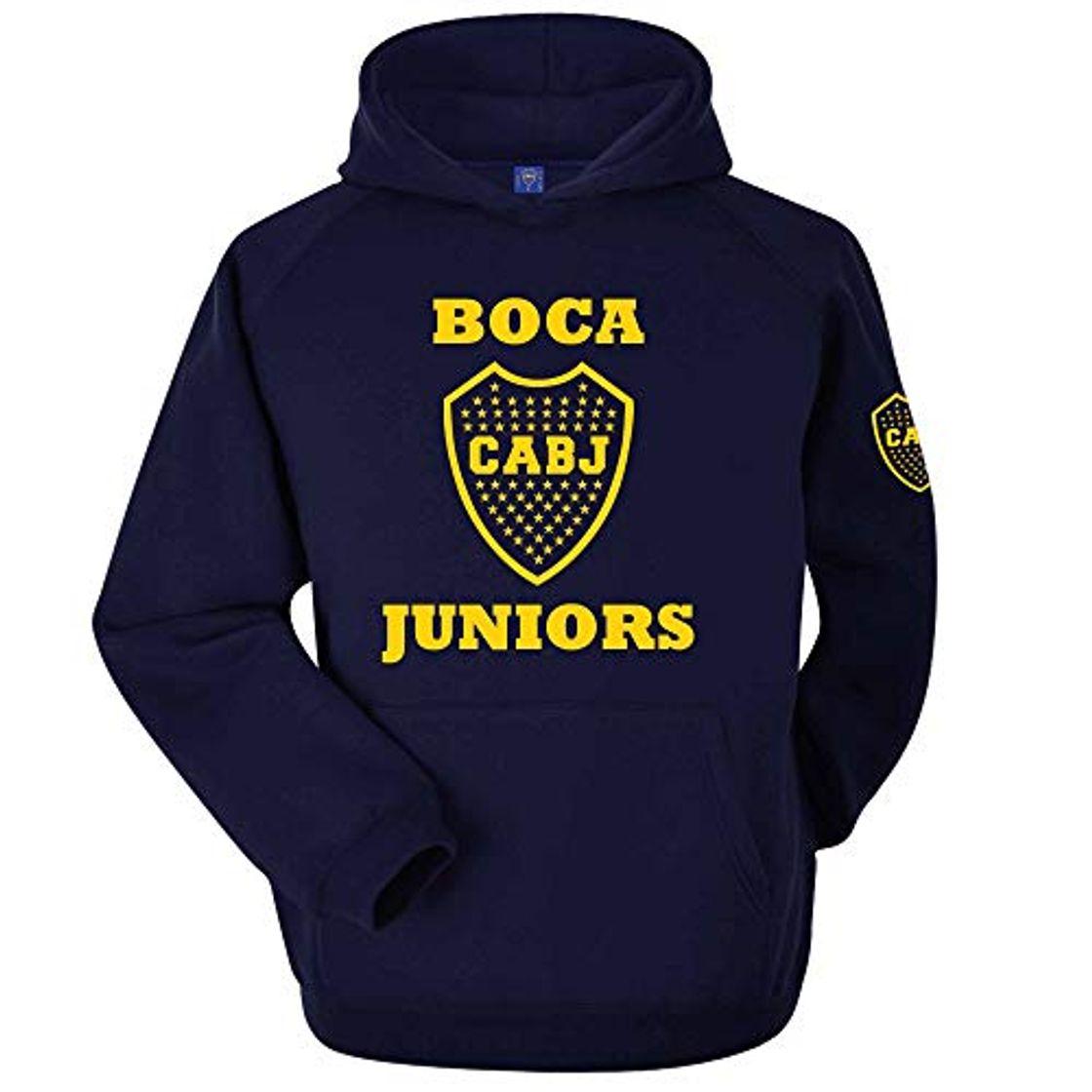 Fashion Boca Juniors CABJ - Sudadera oficial con capucha