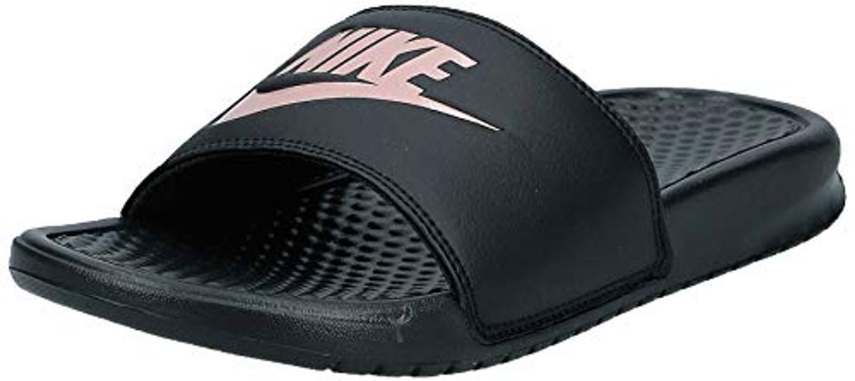 Fashion Nike Wmns Benassi JDI, Slide Sandal Womens, Black