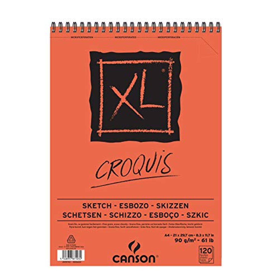 Productos Canson XL/787103 - Cuaderno de Dibujo