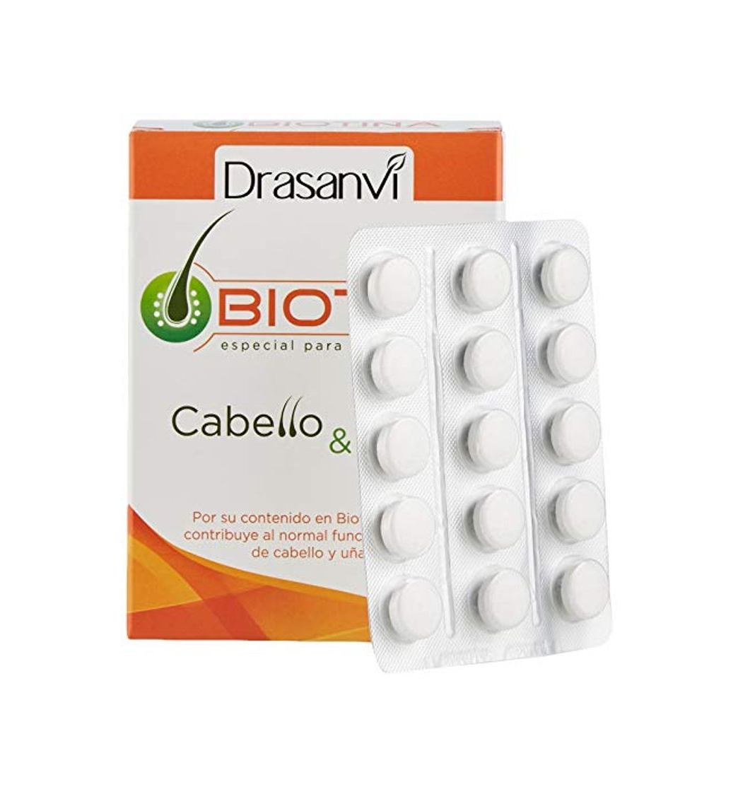 Social Biotina 45 comprimidos para fortalecimiento de pelo y uñas Drasanvi
