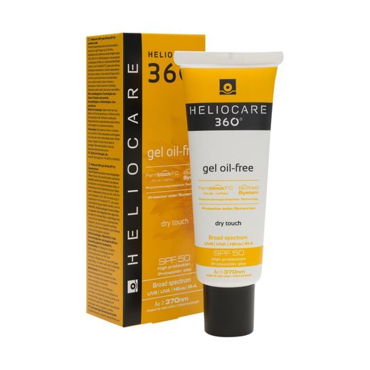 Heliocare 360 gel oil free 50+ | Fotoinmunoprotección facial alta