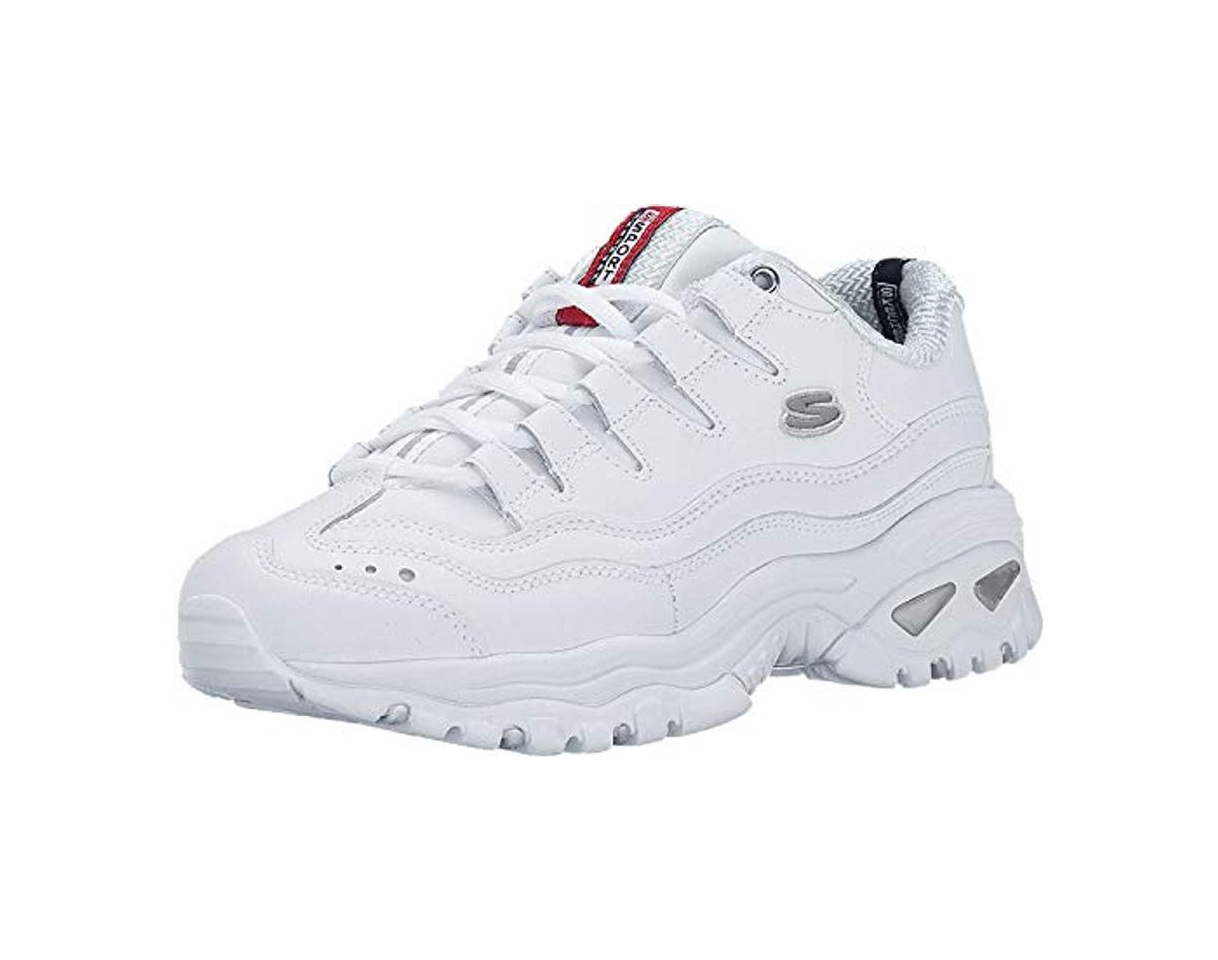 Moda Skechers SPORT - ENERGY, Women's Low Top Trainers,White